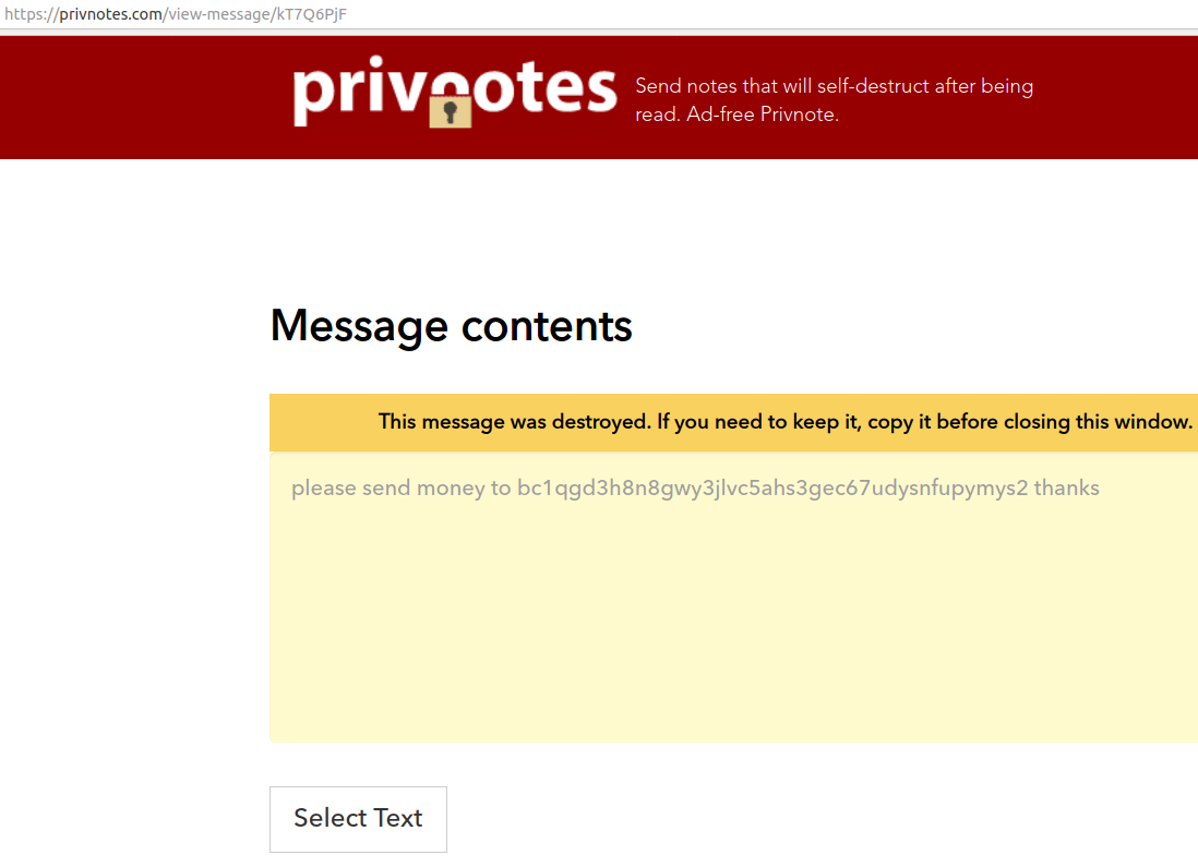 How to send encrypted messages with privnote post thumbnail image