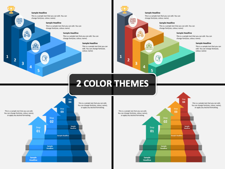 What Are The 6 Stages Stair Infographic Template With Illustration By Okslides? post thumbnail image